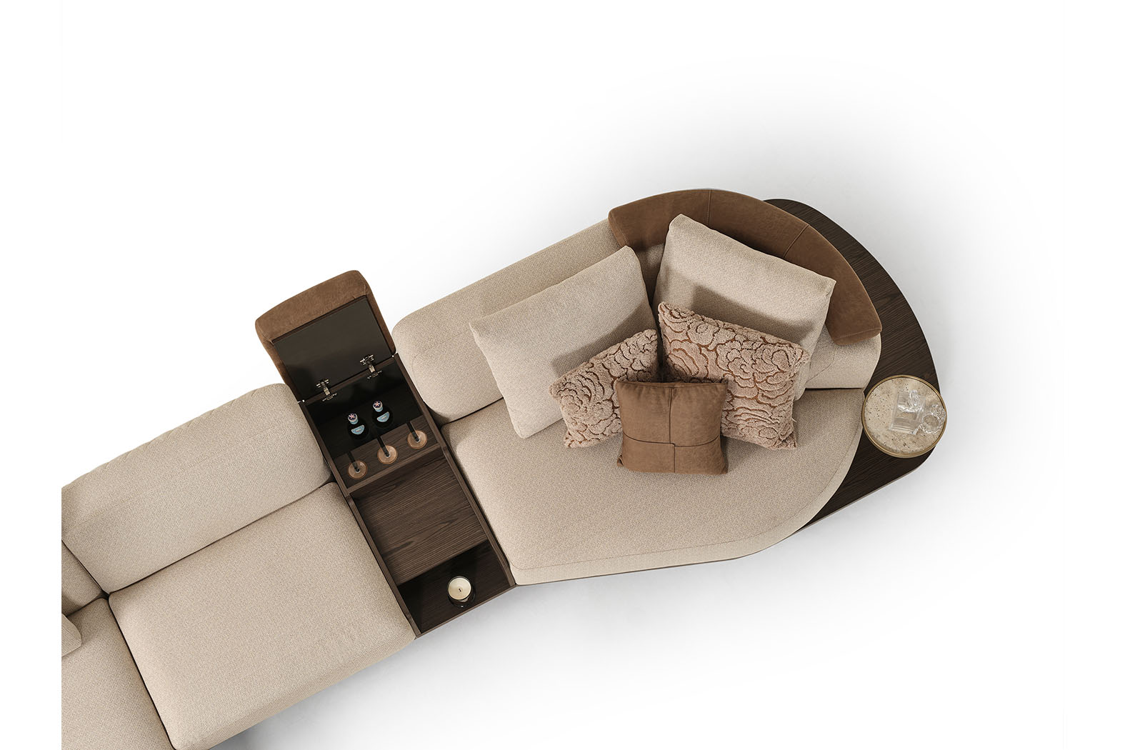 West Kollu Modül Sehpasız